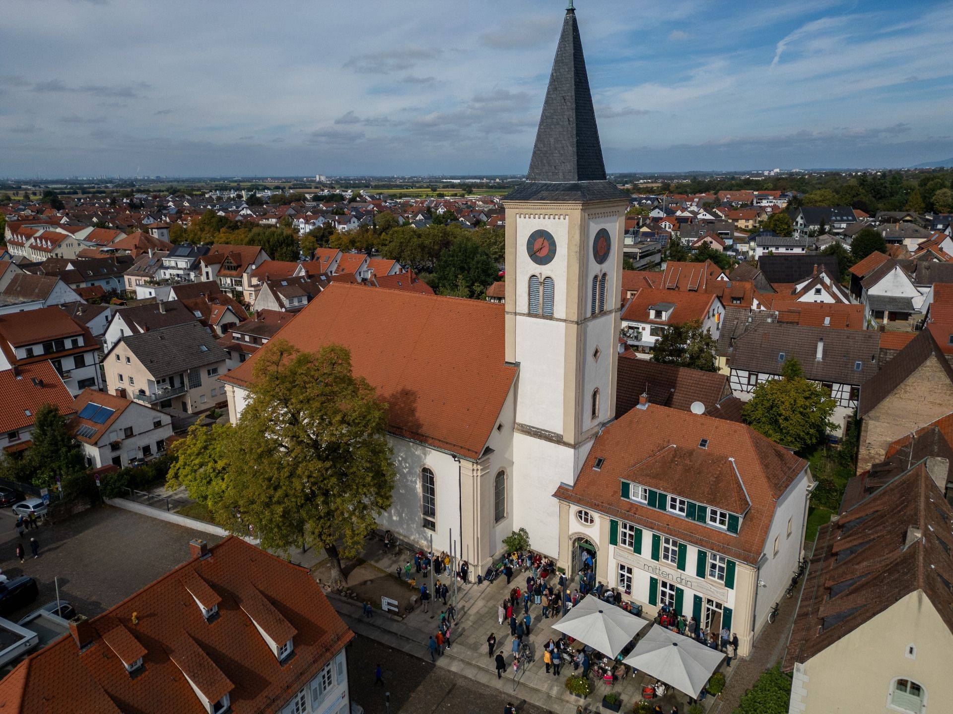 Kirchkaffee von oben